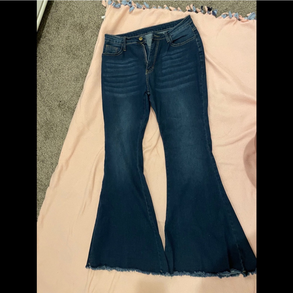Bell bottom jeans